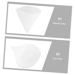 DOITOOL 30 Pcs Vent Valve Portable Dryer For Clothes Portable Dryers Lint Cleaner Exhaust Filters Lint Vacuum For Dryer Vent Sponge White Dryer Lint Cloth Conical -Air Filter Store 31mkigH2jZL