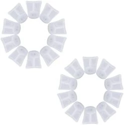 HNGSON 20PCS Spray Filter Plastic Filter Strainer Spray Tools Fine Mesh Filter 10mm/0.39" Diamter -Air Filter Store 31twYvel1SL. AC