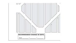 Flanders 95003.012424 NaturalAire Air Filter, 24" X 24" MERV 13, 12 Count -Air Filter Store 31x70sk2rdL