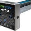 APCO Carbon Cell Matrix HVAC UV Air Purifier With Power Cord, Includes 1-Year UVC Lamp (18-32 VAC Series) # TUV-APCO-ER