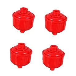 Disposable Air Line Filter 4pcs Lubricator Air Filter Disposable Pneumatic Tool Filter Adhesion Promoter Air Line Filter Plastic Sprayer Strainer Plastic Sprayer Filter Plastic