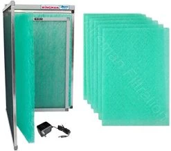 Wingman1 Electronic Air Filter Including Year Supply Of Replacement Pads - Homeowner Installed- Simply Replace Your Current AC Furnace Air Filter And PLUG IT IN! (16x25x1)