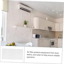 Cleaners For Home Ventilation For Piping Kit Woven Polyester White Conditioning Grille Heating Inlet Filtering Tool Home Heater Register Heated Floor -Air Filter Store 41oxV8IbzqL