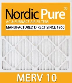Nordic Pure 10x15x1CustomM10-6 MERV 10 AC Furnace Filters, 9 1/2 X 14 1/2 X 3/4 (9.5 X 14.5 X 0.75), 6 Piece
