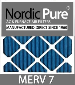 Nordic Pure 10x15x1CustomM7-6 MERV 7 AC Furnace Filters, 9 1/2 X 14 1/2 X 3/4 (9.5 X 14.5 X 0.75), 6 Piece