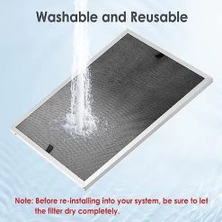 25x16x1 Furnace Filter | Montemono MERV8 Aluminum Electrostatic Air Filter Replacement Washable HVAC Filters Reusable Furnace Center AC Filter For House, 2 PCS -Air Filter Store 51BeYPHrNjL