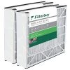 Filterbuy 20x20x5 Air Filter MERV 8 Dust Defense (2-Pack), Pleated HVAC AC Furnace Air Filters Replacement For Trion Air Bear 255649-103 (Actual Size: 19.63 X 20.63 X 4.88 Inches)
