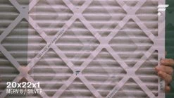 Filterbuy 20x22x1 Air Filter MERV 8 Dust Defense (12-Pack), Pleated HVAC AC Furnace Air Filters Replacement (Actual Size: 19.50 X 21.50 X 0.75 Inches) 9 Filterbuy 20x22x1 Air Filter MERV 8 Dust Defense (12-Pack), Pleated HVAC AC Furnace Air Filters Replacement (Actual Size: 19.50 X 21.50 X 0.75 Inches) -Air Filter Store 51HiedL1vuL