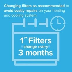 Filtrete 14x25x1 Air Filter, MPR 300, MERV 5, Clean Living Basic Dust 3-Month Pleated 1-Inch Air Filters, 6 Filters -Air Filter Store 51Hr3i1TlCL