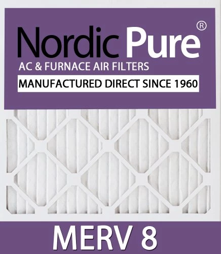 Nordic Pure 10x16x1CustomM8-6 MERV 8 AC Furnace Filters, 9 1/2 X 15 1/2 X 3/4 (9.5 X 15.5 X 0.75), 6 Piece 1 Nordic Pure 10x16x1CustomM8-6 MERV 8 AC Furnace Filters, 9 1/2 X 15 1/2 X 3/4 (9.5 X 15.5 X 0.75), 6 Piece