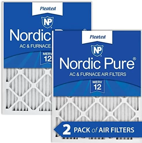 Nordic Pure 16x30x1 MERV 13 Pleated AC Furnace Air Filters 2 Pack 6 Nordic Pure 16x30x1 MERV 13 Pleated AC Furnace Air Filters 2 Pack - Image 6