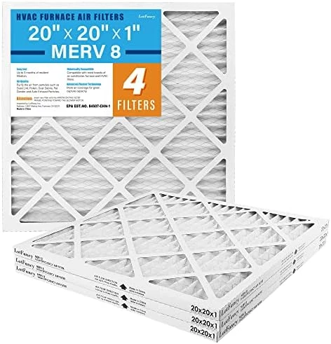 LotFancy 20x25x1 Air Filters, MERV 13 AC Furnace Filters, 6 Pack Pleated Air Conditioner HVAC Filters (Actual Size: 19.75 X 24.75 X 0.75 Inches) 9 LotFancy 20x25x1 Air Filters, MERV 13 AC Furnace Filters, 6 Pack Pleated Air Conditioner HVAC Filters (Actual Size: 19.75 X 24.75 X 0.75 Inches) - Image 9