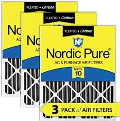 Nordic Pure 12x24x2 MERV 8 Pleated AC Furnace Air Filters 3 Pack -Air Filter Store 51Yblb7WnXL. AC 1