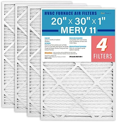LotFancy 20x25x1 Air Filters, MERV 13 AC Furnace Filters, 6 Pack Pleated Air Conditioner HVAC Filters (Actual Size: 19.75 X 24.75 X 0.75 Inches) 11 LotFancy 20x25x1 Air Filters, MERV 13 AC Furnace Filters, 6 Pack Pleated Air Conditioner HVAC Filters (Actual Size: 19.75 X 24.75 X 0.75 Inches) - Image 11