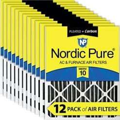 Nordic Pure 12x24x2 MERV 8 Pleated AC Furnace Air Filters 3 Pack -Air Filter Store 51j1QNo10L. AC