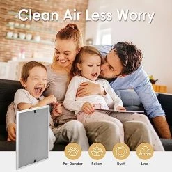 25x16x1 Furnace Filter | Montemono MERV8 Aluminum Electrostatic Air Filter Replacement Washable HVAC Filters Reusable Furnace Center AC Filter For House, 2 PCS -Air Filter Store 51ljW3yArfL