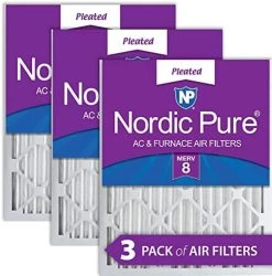 Nordic Pure 24x24x2 MERV 12 Pleated Plus Carbon AC Furnace Air Filters 3 Pack -Air Filter Store 51qko4e6FfL. AC